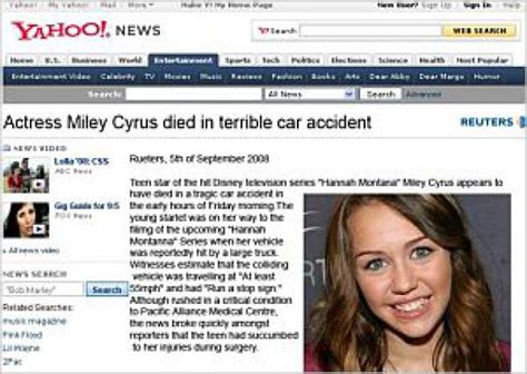 miley cyrus died 2010|More.